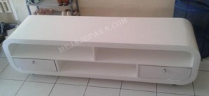 Meja Tv Minimalis Modern Putih