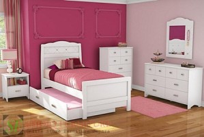 Set Tempat Tidur Anak Perempuan