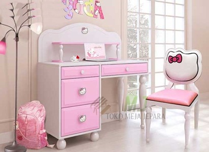 Jual Meja Belajar Anak Hello Kitty MJ-MB32