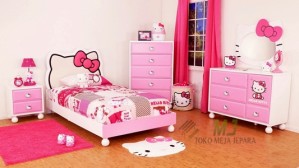 Jual Meja Rias Hello Kitty Minimalis MJ-MRA54