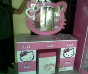 Meja Rias Hello Kitty Cantik MJ-MRA55