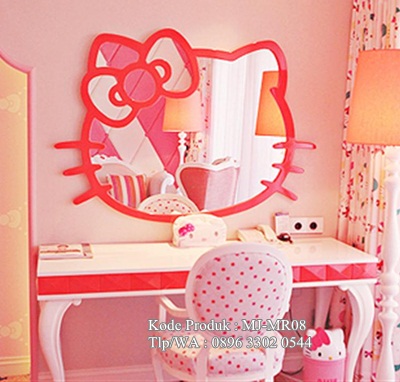 MJ-MR08 meja rias anak unik hello kitty