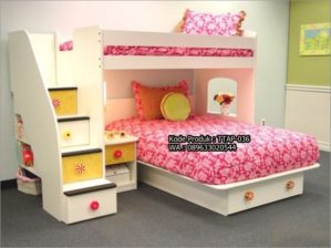 Tempat Tidur Tingkat Untuk Anak Perempuan TTAP-036